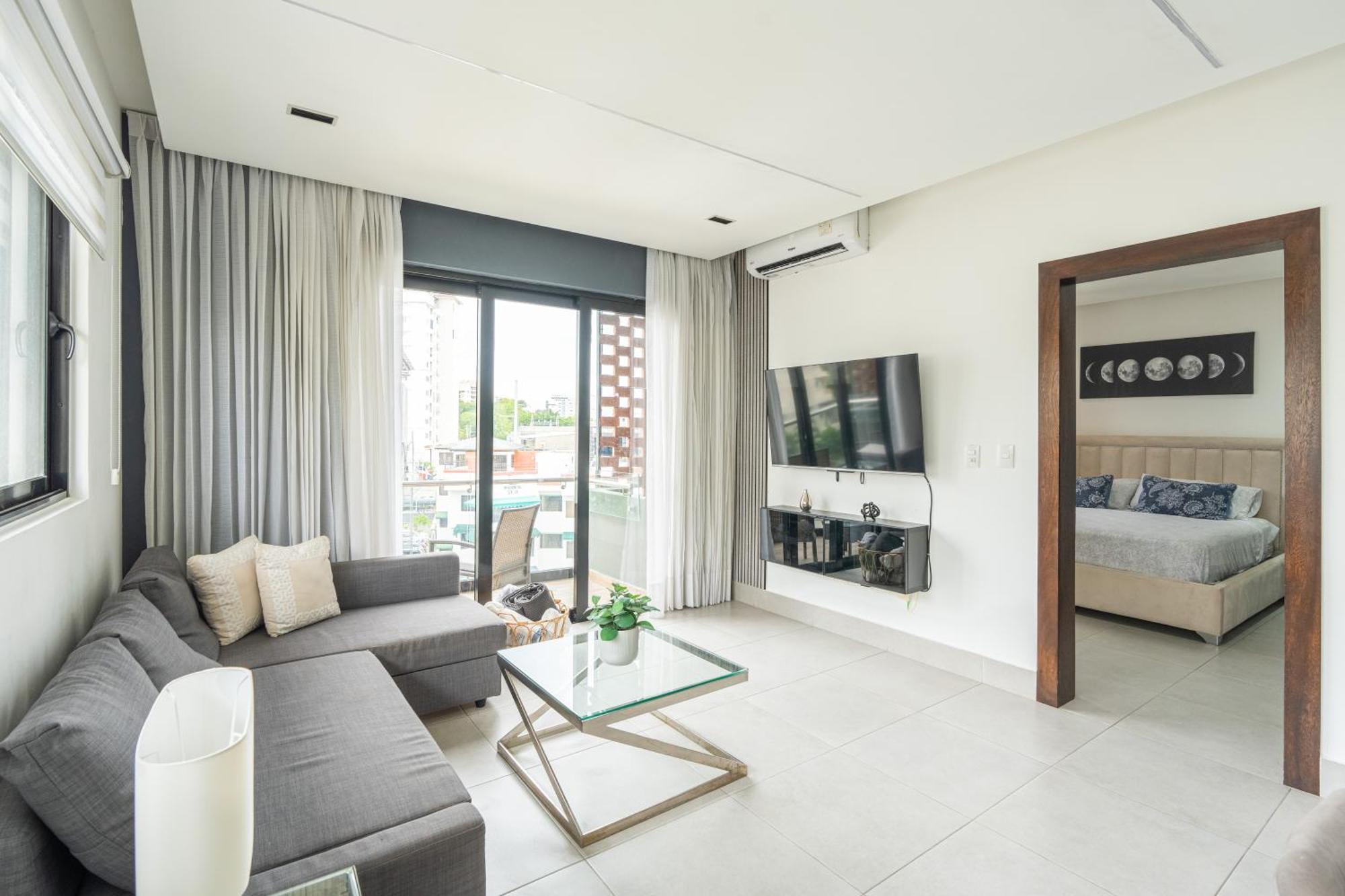 Modern Luxury Condo With Rooftop Pool & Gym Santiago De Los Caballeros Dış mekan fotoğraf